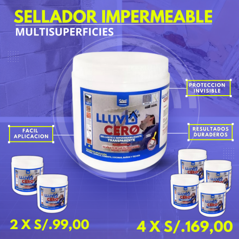 Lluvia Cero® - Sellador Impermeable